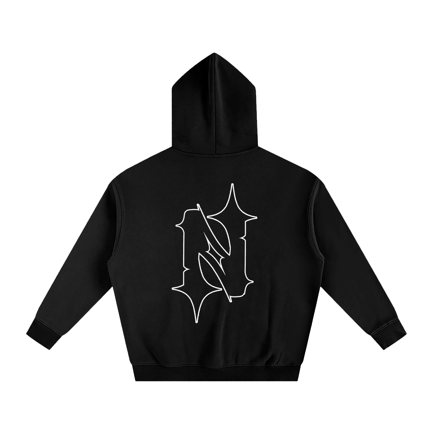 Naive Oversize Fleeced Hoodie