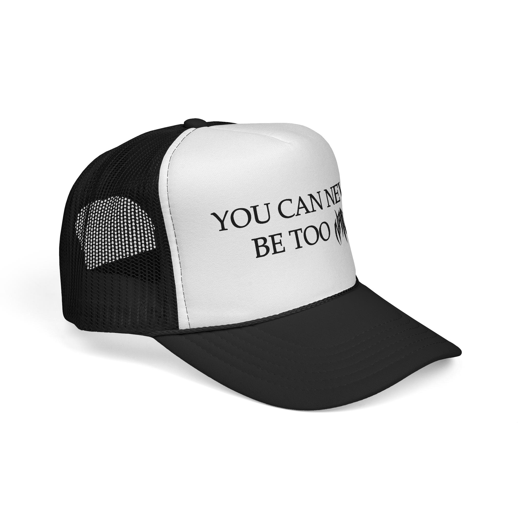 "You Can Never Be Too Naive" Trucker Cap