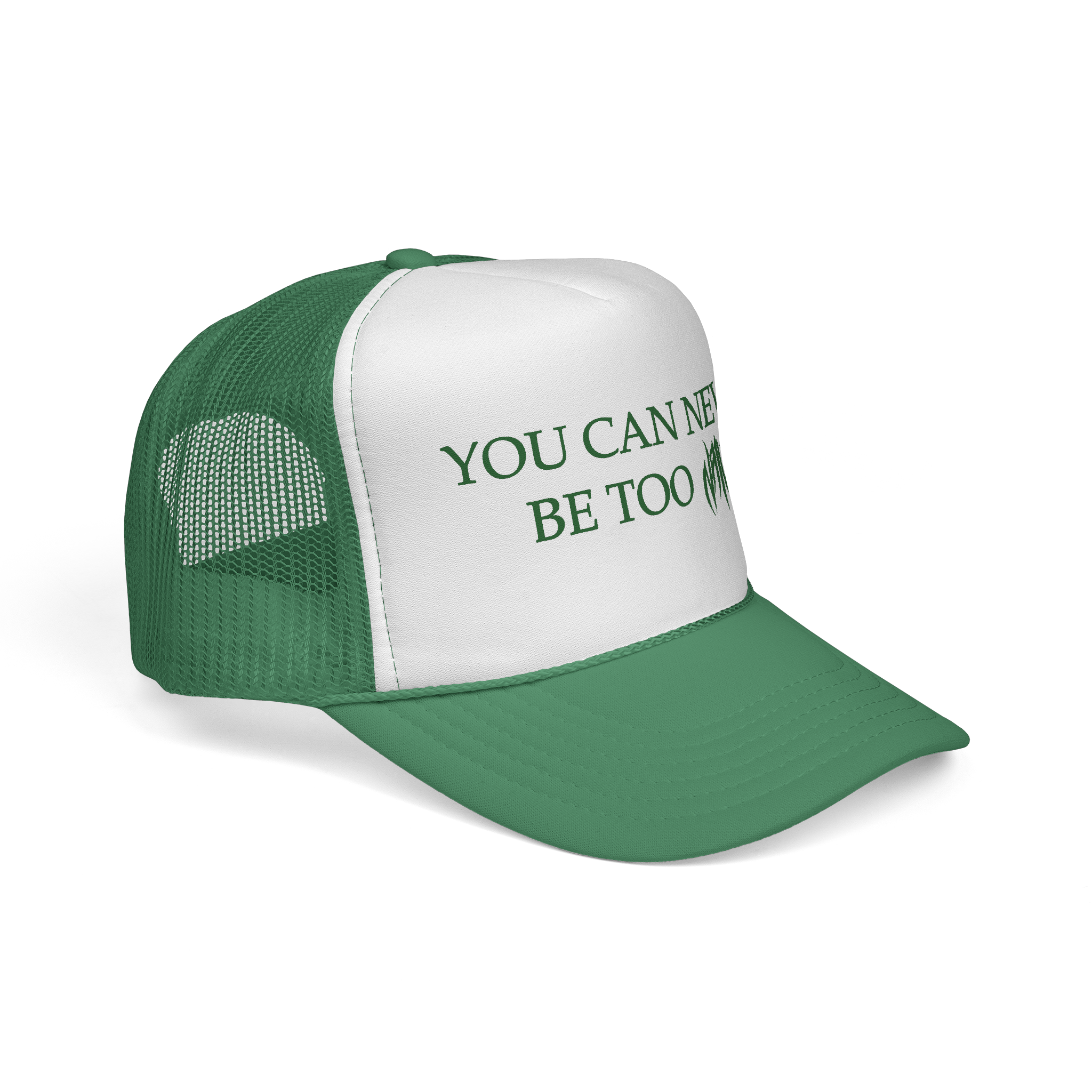 "You Can Never Be Too Naive" Trucker Cap