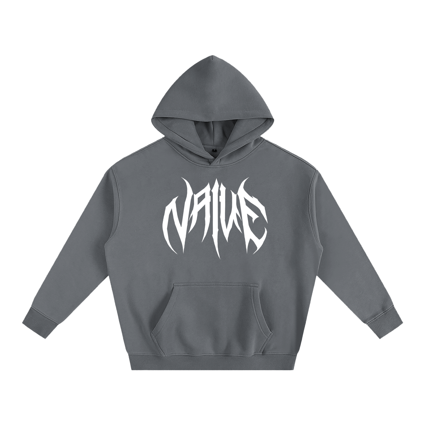 Naive Oversize Fleeced Hoodie