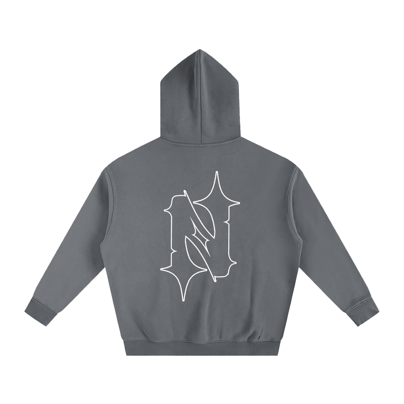 Naive Oversize Fleeced Hoodie