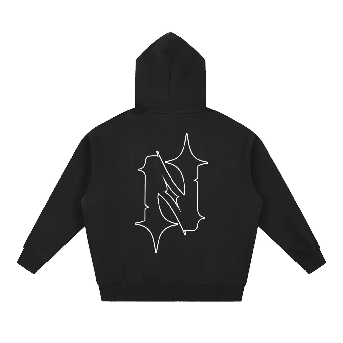 Naive Zip-Up Boxy Hoodie