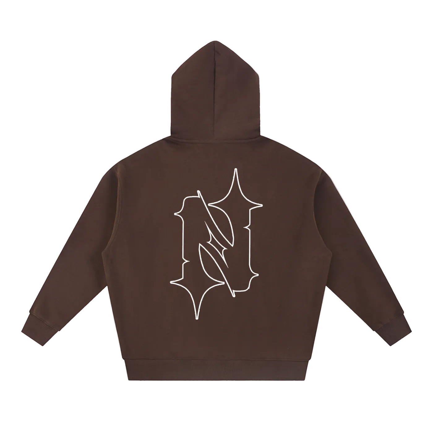 Naive Zip-Up Boxy Hoodie
