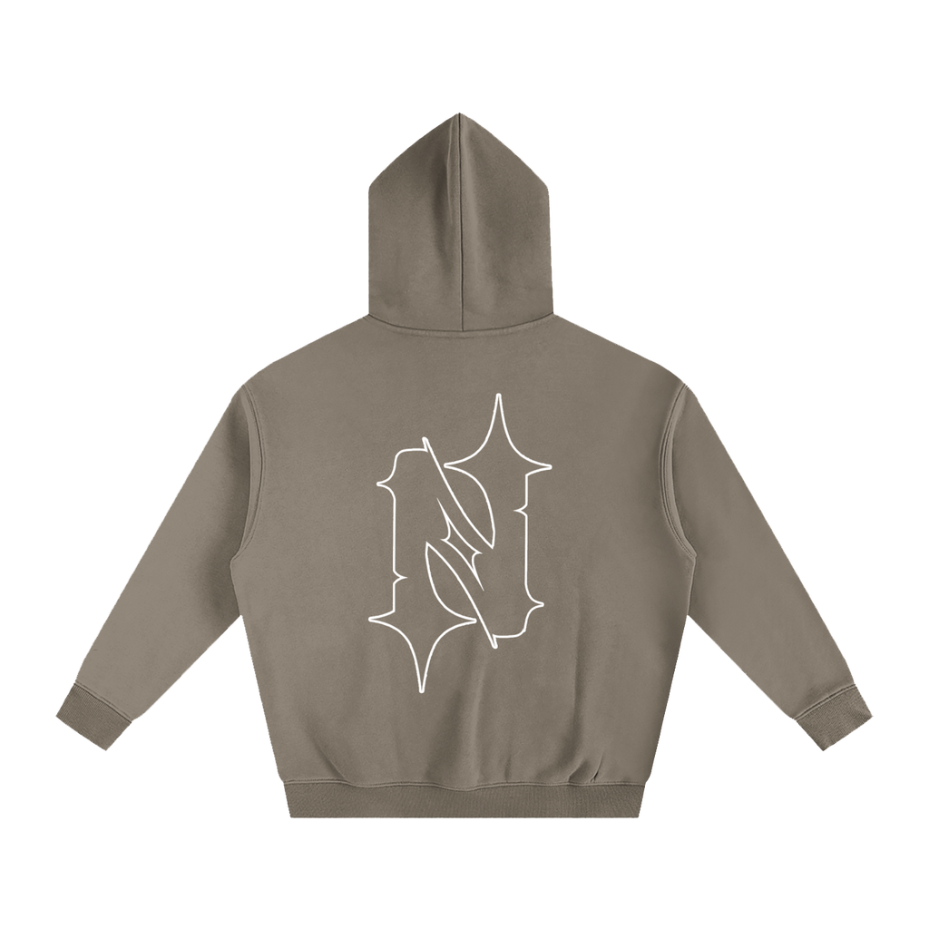 Naive Oversize Fleeced Hoodie