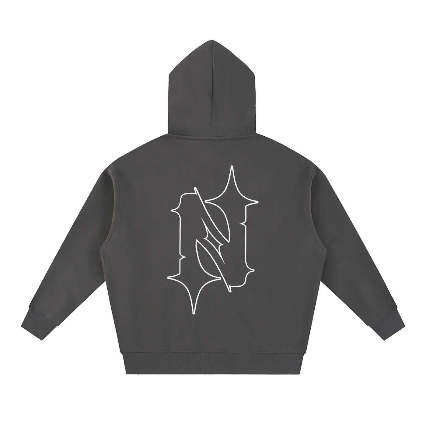 Naive Zip-Up Boxy Hoodie