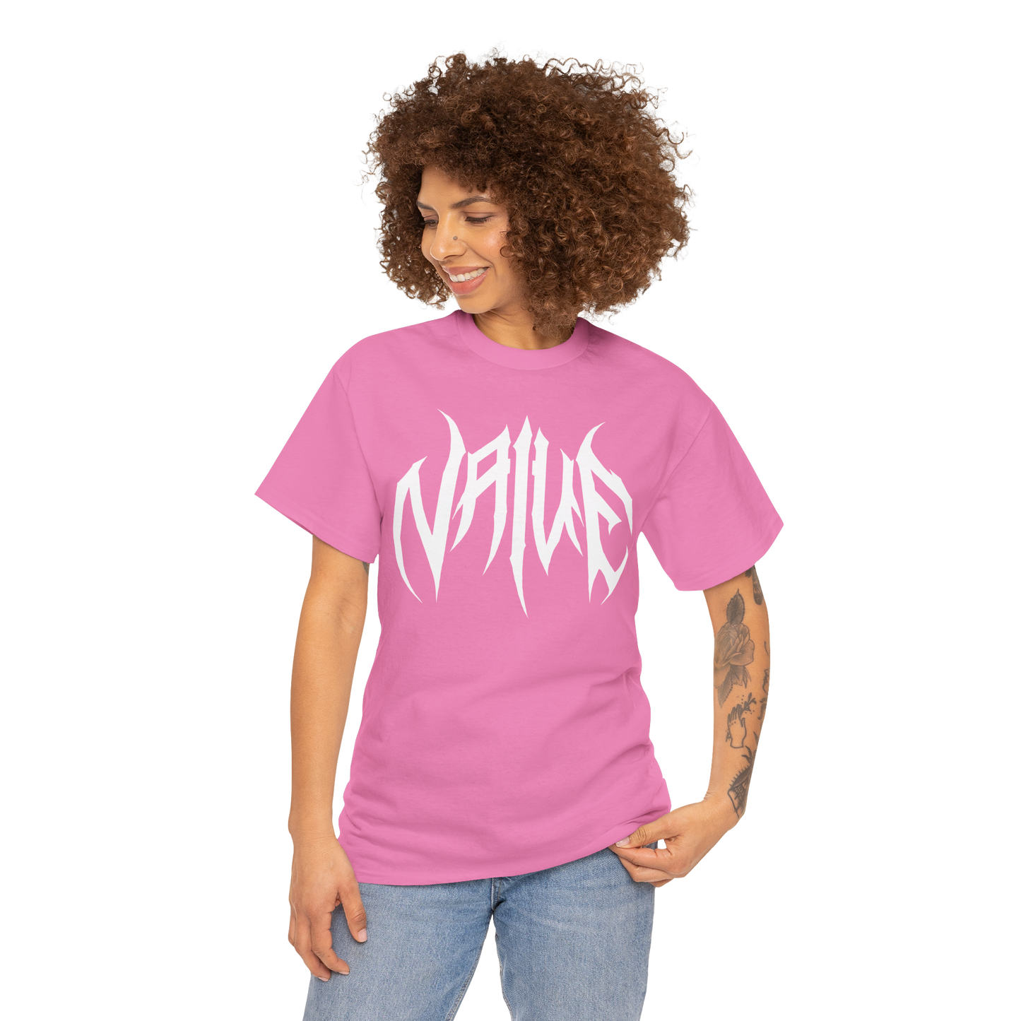 Naive "Metal Logo' T-Shirt