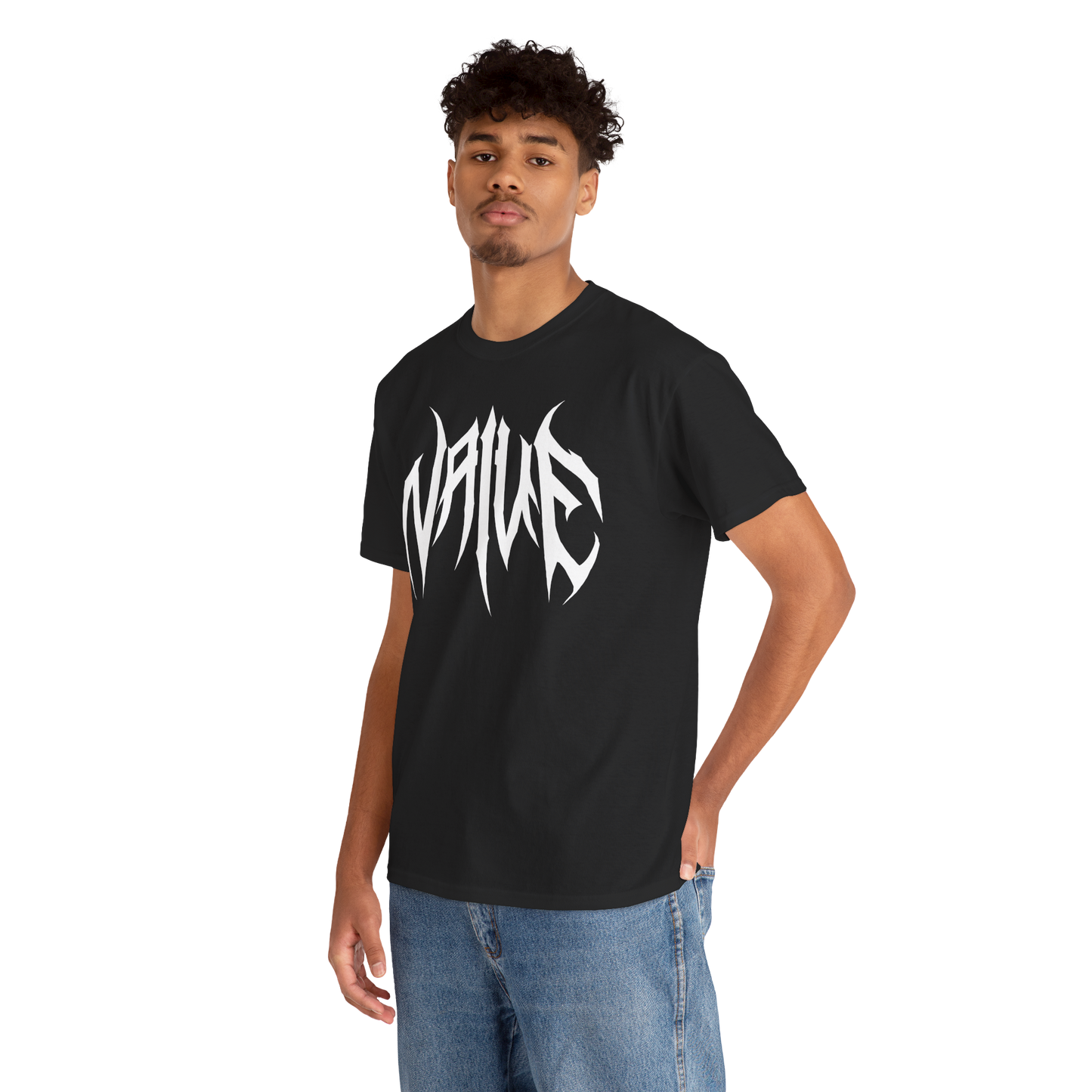 Naive "Metal Logo' T-Shirt